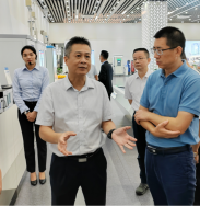 省生態(tài)環(huán)境廳、省工業(yè)和信息化廳調(diào)研生態(tài)環(huán)境